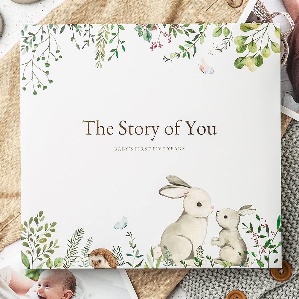 Ziri & Zane Gender Neutral 5 year Baby Book